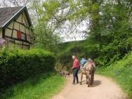 april 2014 training Luka and Joep in Cottessen 2014