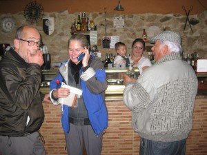 Tulpen-Paulien, ruige Rob and Spanish eyes aan de barre bar