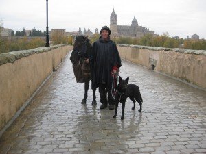 Vandaag alweer n Salamanca gelopen, Romaanse brug