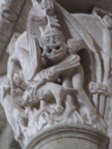  detail church Vezelay 
