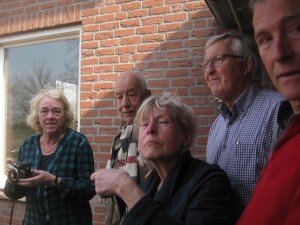 Met opleider Ruud, coll. Albert en Wilmie en Reinhild in Swalmen
