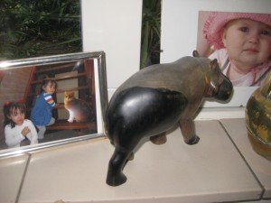 Ook foto's van mijn eigen kleinkinderen. Leuk dus
