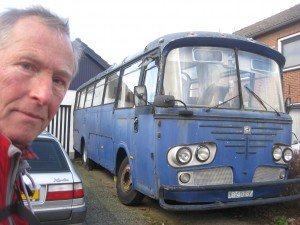 Weer zo'n voertuig met een nummerplaat eind 50-er jaren?