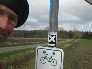 Ik zit nog steeds op de E-1 langeafstandsroute dwars door Europa