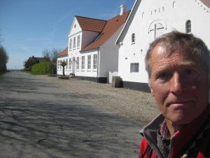 Fris geverfde boerderijen