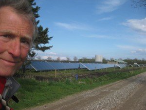 Ook hier zonnepanelen. Nu nog zon.