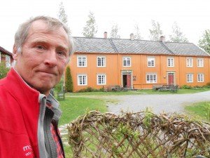 Ingang van onze herberg