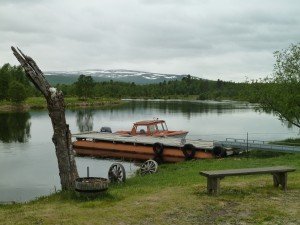 Weer een stukje met de motorboot