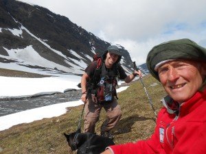 ...dan komt Brend uit Australië. Gaat ook 7000 km. wandelen