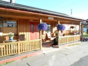 Aankomst op camping in Alta
